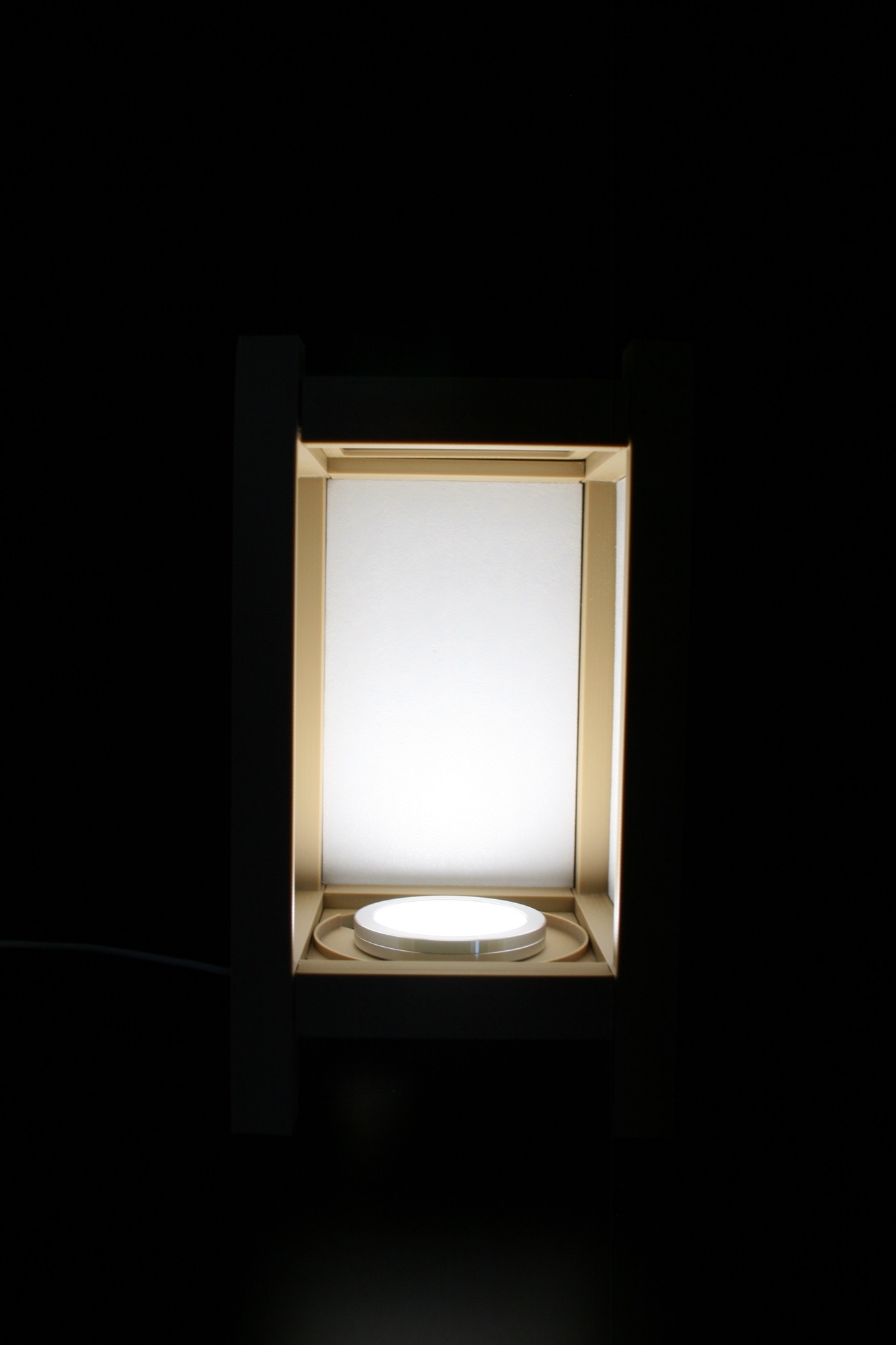 Лампа 'Мрамор и золото'